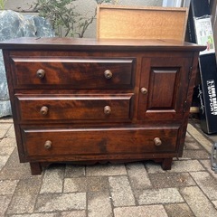 北海道民芸家具　収納引き出し【ジャンク品】