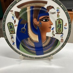 ☆値下げ☆2505-069 Fathi Mahmoud プレート 皿スタンド付き キズ 汚れありの画像