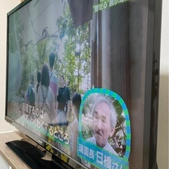 シャープ　40型テレビの画像