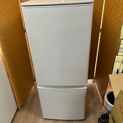 【引取】三菱ノンフロン冷凍冷蔵庫 MR-P15G-W1 2022年製