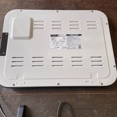 山善　ミニパネルヒーター　ほぼ未使用　の画像