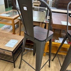 【ドリーム川西店御来店限定】カウンターチェア／クリーニング済み 【2007117255610089】の画像