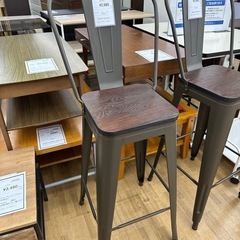 【ドリーム川西店御来店限定】カウンターチェア／クリーニング済み ...
