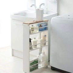 ハンドル付き スリムワゴン タワー の画像