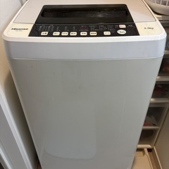2019年　ハイセンス 全自動 洗濯機 5.5kg HW-T55...