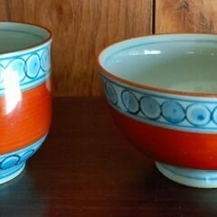 お茶碗&湯呑5組セット