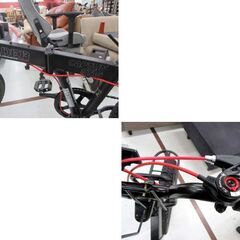 CAPTAINSTAG WILDER 20インチ 折りたたみ自転車 6段変速 極太2.8タイヤ マットブラック キャプテンスタッグ 苫小牧西店の画像