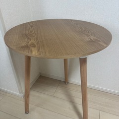 北欧風組み立て式丸テーブル