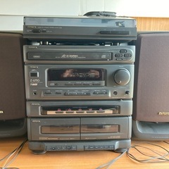 あげます　レコードプレーヤー CD カセット コンポ スピーカー