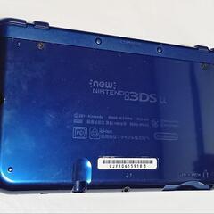 3DS本体『newニンテンドー3DS LL 』上画面IPS液晶・オマケソフト3本付き・初期化済み・可動品・液晶部良好、ジモティー限定でマリオカート以外のソフトに箱と説明書も付けます。の画像