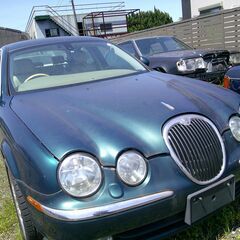 ジャガーSクラスーレストア-ベース車書類渡し―外装―内装綺麗です