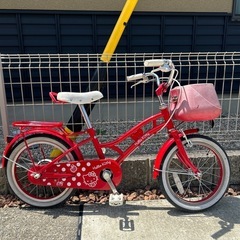 キティーちゃん自転車16インチ