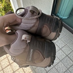 登山スニーカー　24cmレディースの画像