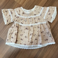 花柄　ベビー　チュニック