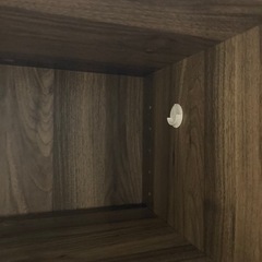 引き渡し決定済:カラーボックス　ニトリ製　ブラウンの画像