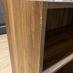 引き渡し決定済:カラーボックス　ニトリ製　ブラウンの画像