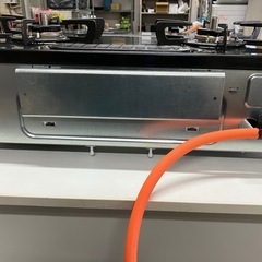 ☆値下げ☆I 2505-072 Rinnai ガステーブル LPガス KG35NBKL RT35NJH 2023年製 通電確認済み キズ 汚れありの画像
