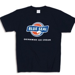 【未使用】ブルーシールTシャツ(ネイビー) Ｌサイズ