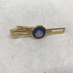 ☆ドリーム２号館☆WEDGWOOD/カフス＆タイピンセット/陶器×GPの画像