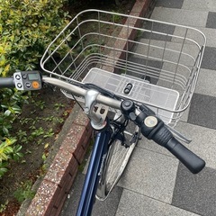 🔵中古車🔵 美品✨　2023年モデル　ティモDX　27インチ　Panasonic　電動自転車　電動アシスト自転車　バッテリー16AH　　中古自転車　点検調整永久無料✨　整備済み　西宮市の画像