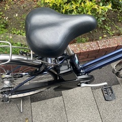 🔵中古車🔵 美品✨　2023年モデル　ティモDX　27インチ　Panasonic　電動自転車　電動アシスト自転車　バッテリー16AH　　中古自転車　点検調整永久無料✨　整備済み　西宮市の画像