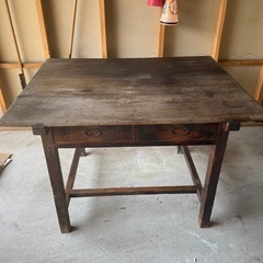 【無料】机　テーブル　レトロ　DIY