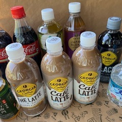 ③コカコーラソフトドリンク緑茶ジョージアブラックカフェラテ午後の紅茶