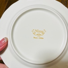 Nitto 花柄 洋プレート皿 5枚セット 洋食器 ニットーの画像