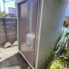 スチール製 物置②