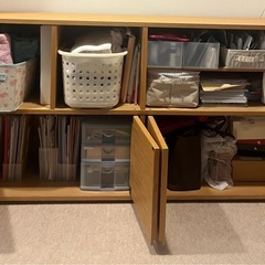 【5月中】無印良品/スタッキングキャビネットの画像