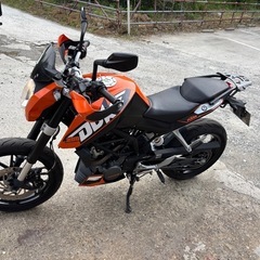 KTM 200デューク　好調　試乗走行済み　即戦力の画像