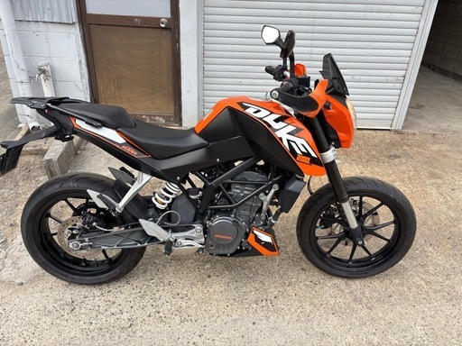 KTM 200デューク　好調　試乗走行済み　即戦力