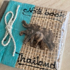 タイ雑貨　ハンドメイド　ノートの画像