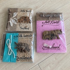 タイ雑貨　ハンドメイド　ノート