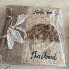 タイ雑貨　ハンドメイド　ノートの画像