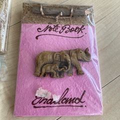 タイ雑貨　ハンドメイド　ノートの画像