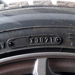【未使用】DUNLOP　winterMAXX02 未使用　235/50R18　ホイール付きの画像