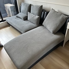 ゆったりL字ソファー