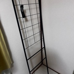 【美品】tower 立て掛け式メッシュハンガー ブラック