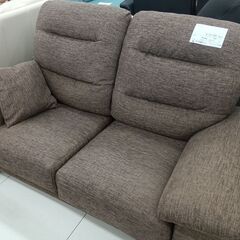 ★ジモティ割あり★  ソファ ブラウン H86×D87×W158 クリーニング済み HJ6473の画像