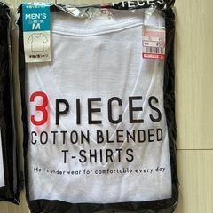 新品未使用メンズコットンTシャツ6枚の画像