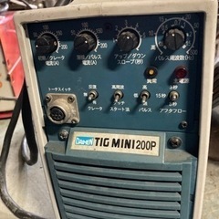 TIG溶接機　tig mini200p 「ジャンク」の画像