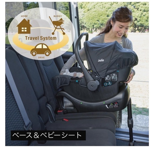 取引中】チャイルドシート Joie ベビーシート アイ・スナグ2 シェール 