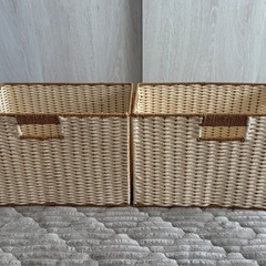 受付再開　ニトリ　収納ボックス　カゴ