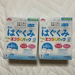 粉ミルク 2つセット