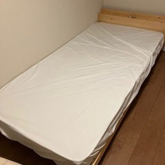 美品　シングルベッド　