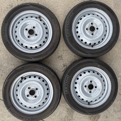 タイヤ　ホイールセット　155/65R14