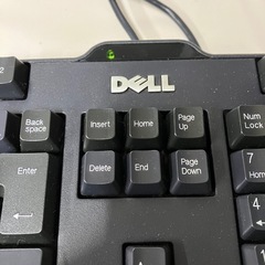 ☆値下げ☆H 2505-077 DELL メンブレンキーボード SK-8115　動作確認済み キズ 汚れありの画像