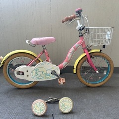 マイメロ子供用自転車16インチ