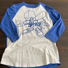 stussy 七分袖ラグランＴ Ｓサイズ